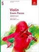 ABRSM - Violin Exam Pieces - 2016 - 2019 Grade 5 - 9781848497023