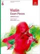 ABRSM - Violin Exam Pieces 2016 - 2019 Syllabus Grade 6 - 9781848497047