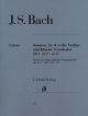 Sonatas 4-6 BWV 1017-1019 Violin, Piano (harpsichord) 