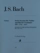 6 Sonatas BWV 1014-1019 Violin, Piano 