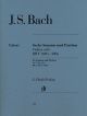 6 Sonatas and Partitas BWV 1001-1006 Violin 