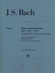 Three Gamba Sonatas BWV 1027-1029 Viola, Piano