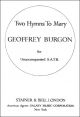 2 Hymns To Mary SATB