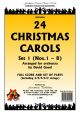 24 Christmas Carols Set 1  Pack
