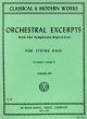 Orchestral Excerpts from the Symphonic Repertoire Vol 8 Double Bass