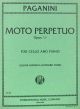 Moto Perpetuo Op 11 Cello, Piano