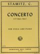 Concerto D Major Op 1 Viola, Piano