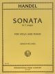 Sonata C major Viola, Piano