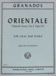 Orientale (Spanish Dance) No 2 Op 37 Cello, Piano