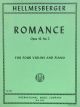 Romance Op 43 No 2 4 Violins, Piano