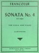 Sonata No 4 E major Viola, Piano