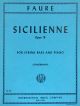 Sicilienne Op 78 Double Bass, Piano