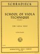 School of Viola Technique Vol 1 Viola
