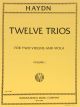 Twelve Trios 2 Violins, Viola Vol 1