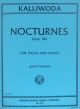 Nocturnes Op 186 Viola, Piano 