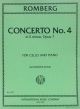 Concerto No 4 E minor Op 7 Cello, Piano