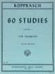 60 Studies Trombone Vol 1