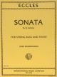 Sonata G minor Double Bass, Piano