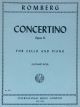 Concertino Op 51 Cello, Piano 
