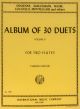 Album of 30 Duets 2 Flutes Vol 2