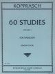 60 Studies Bassoon Vol 1