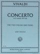 Concerto D minor RV 514 2 Violins, Piano