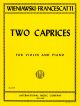 Etudes-caprices Op 18 No 4 & 5 Violin, Piano