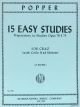 15 Easy Studies Prepatory Cello