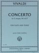 Concerto G major RV 437 Flute, Piano