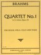 Quartet No 1 G minor Op 25 Violin, Viola, Cello, Piano