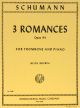 3 Romances Op 94 Trombone, Piano