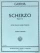 Scherzo Op 12 Cello, Piano