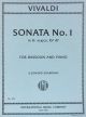 Sonata No 1 Bb major RV 47 Bassoon, Piano