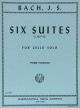 Six Suites S 1007-12 Cello