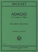 Adagio G Maj K 580a Oboe, Piano