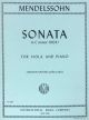 Sonata C minor (1824) Viola, Piano