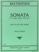 Sonata C major Op 102 No 1 Cello, Piano