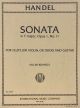 Sonata F major Op 1 No 11 Flute, Guitar