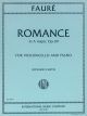 Romance A major Op 69 Cello, Piano