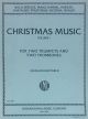 Christmas Music 2 Trumpets, 2 Trombones Vol 1