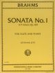 Sonata No 1 F minor Op 120 Flute, Piano