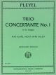 Trio Concertante No 1 G major Flute, Viola, Cello