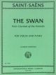 The Swan from Carnival of the Animals Violin, Piano