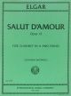 Salut D'Amour Op 12 Clarinet in A, Piano