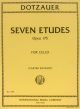 Seven Etudes Op 175 Cello