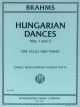 HUNGARIAN DANCES NOS 1 & 5 CELLO/PIANO