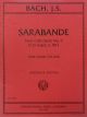 Sarabande from Cello Suite No 6 D major S 1012 4 Cellos