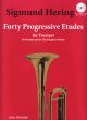 40 Progressive Etudes Trumpet Bk & CD 