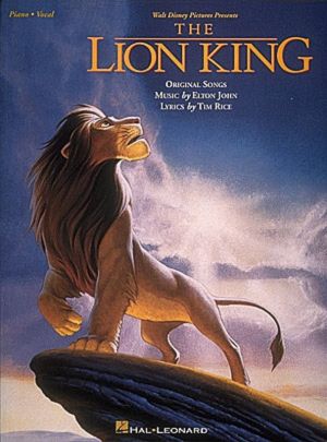 The Lion King - Vocal Selections for Piano Vocal Guitar (PVG)