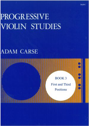 Progressive Violin Studies Bk 3